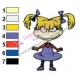 Angelica Pickles Embroidery Design 02